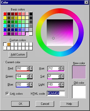 color selector