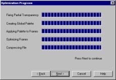 Computer preparing animation