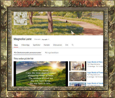 Magnolia Lane on YouTube