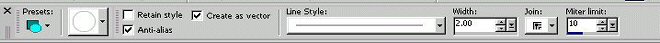 preset shapes