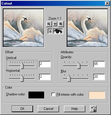 Cutout Settings