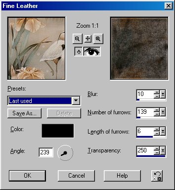Fine Leather Settings