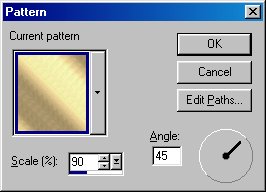 Pattern Settings