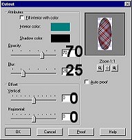 cutout settings for ear