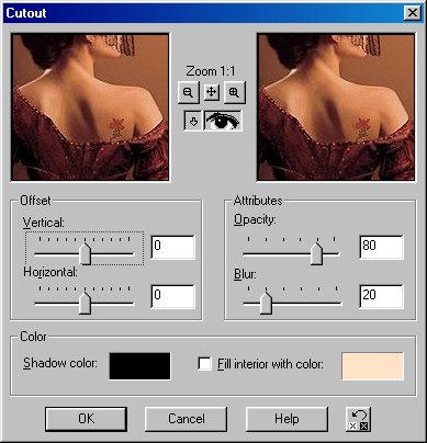 Cutout Settings